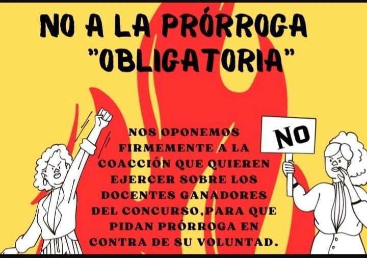 TeatroTeopra's tweet photo. Señores @GobMeta  #SedMeta
No aceptamos solicitar una prórroga OBLIGATORIA, cuando la negligencia y falta de gestión es de parte de la entidad.

Respeten el mérito!!!

@davidtuiran 
@AndreaP65040519 
@fecode https://t.co/sHZonZT1O5