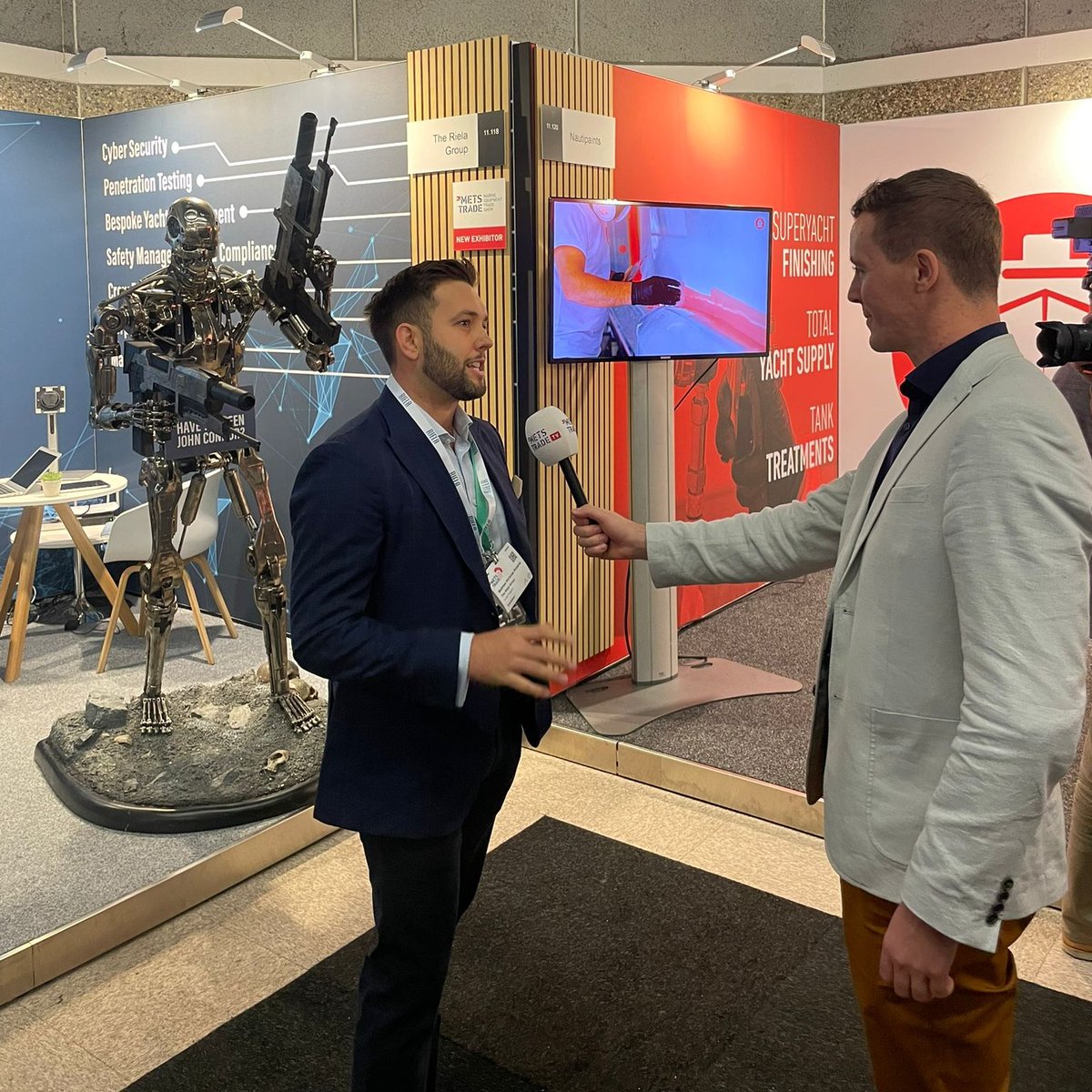 You heard it here first. The Terminator has reached Booth 11.118 at #METSTRADE2023! Check it out and arrange a meeting with the team here 👉 lnkd.in/efv4NMA3