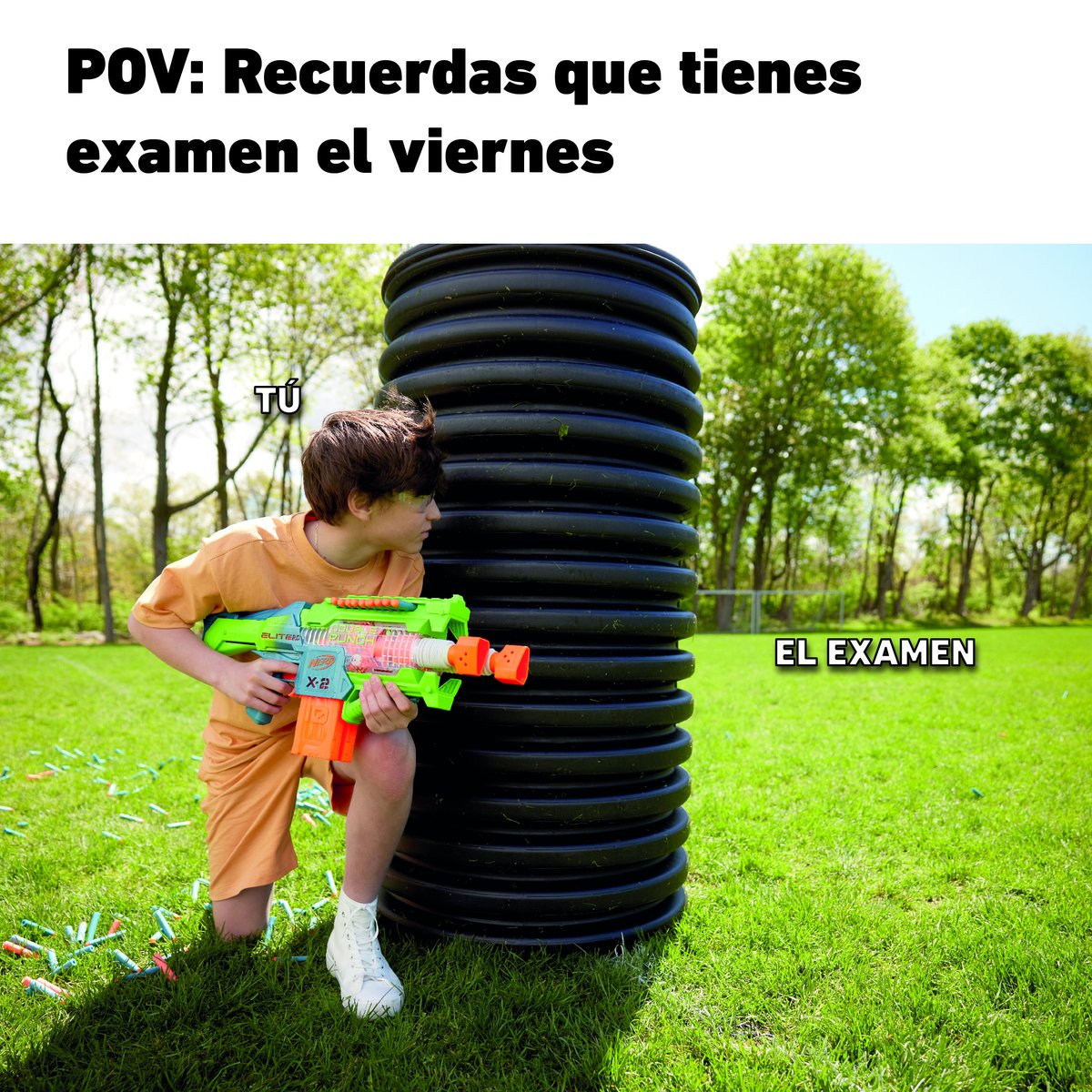 nerfspain's tweet image. Al final siempre te acaba encontrando... 😔

#NerfOrNothing #Nerf #DoublePunch