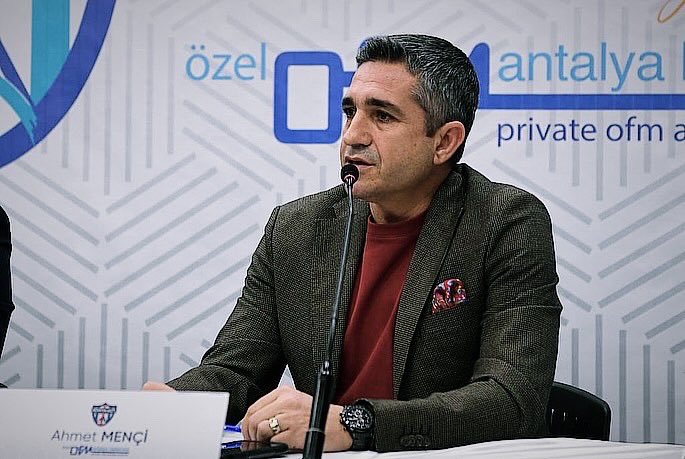 ofmantalya's tweet photo. Konyaaltı Belediye Spor Kadın Hentbol Takımı Sponsor Lansman Toplantısı’na, sağlık sponsoru olarak, OFM Antalya Hastanesi adına katılım sağladık. Tanıtım toplantısında hastanemizi İşletme Müdürümüz Ahmet Mençi temsil etti. 

#konyaaltı #konyaaltıbelediyespor #ofmantalya https://t.co/xQsIdyBpQb