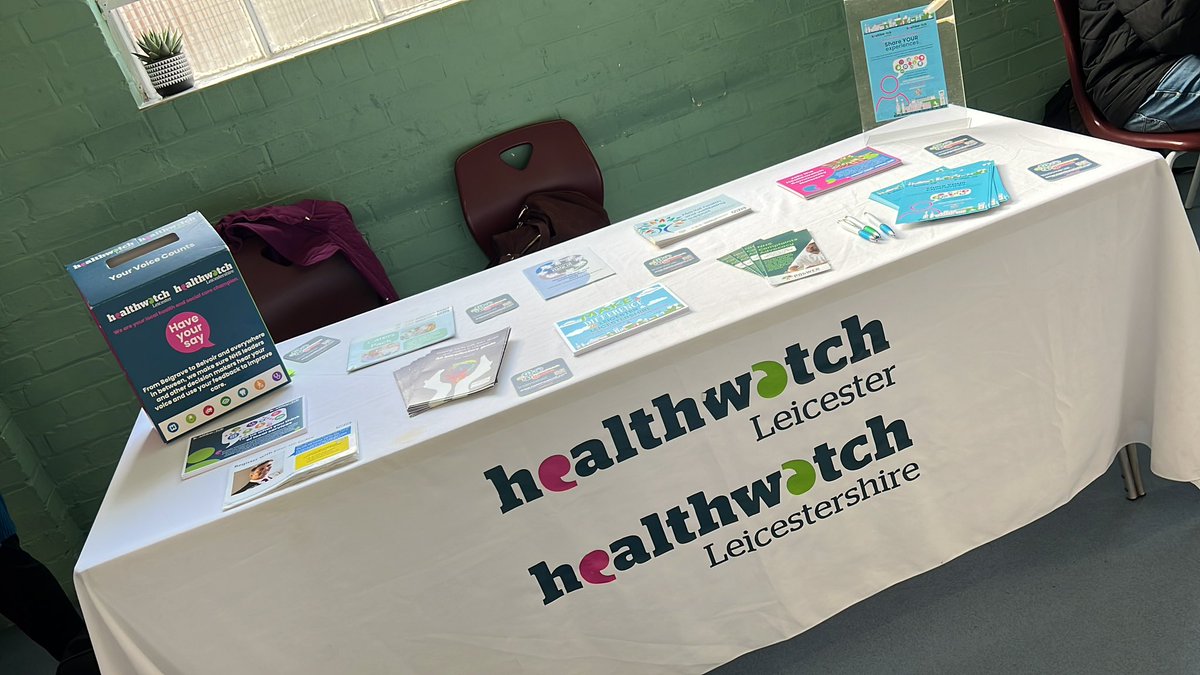 HWLL_Dulna's tweet photo. Hi everyone we are at Leicester City of Sanctuary to listen to the experiences shared about the local health and social care services #HWLL #volunteers https://t.co/53XbkThrTV