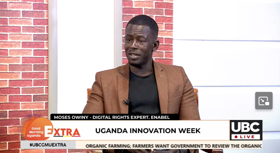 EnabelinUganda's tweet photo. Joined @KasUganda on @ubctvuganda this morning to discuss the #UgandaInnovationWeek slated for 22nd - 24th November @InnovationHubUg.

Creative minds will next week showcase solutions addressing some of society's most pressing challenges. 

#EnablingChange https://t.co/tkq8G8CwzC