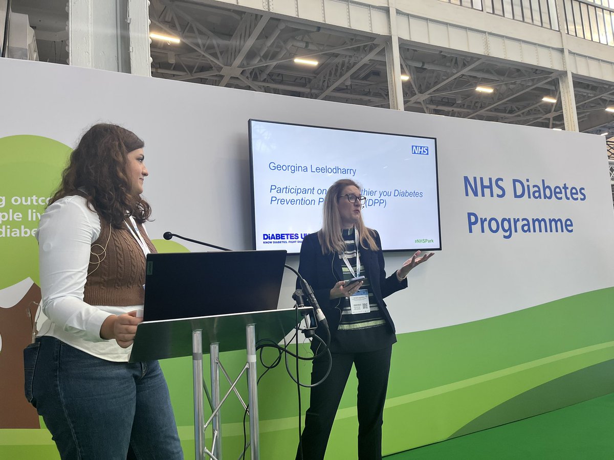 Bridgeymail's tweet photo. Brilliant to be kicking off the Diabetes Professional Care 2023 Conference by hearing the voices of lived experience. #nhspark #dpc2023 @DiabetesUK @DiabetesUKProf https://t.co/sRTtwWyTxM