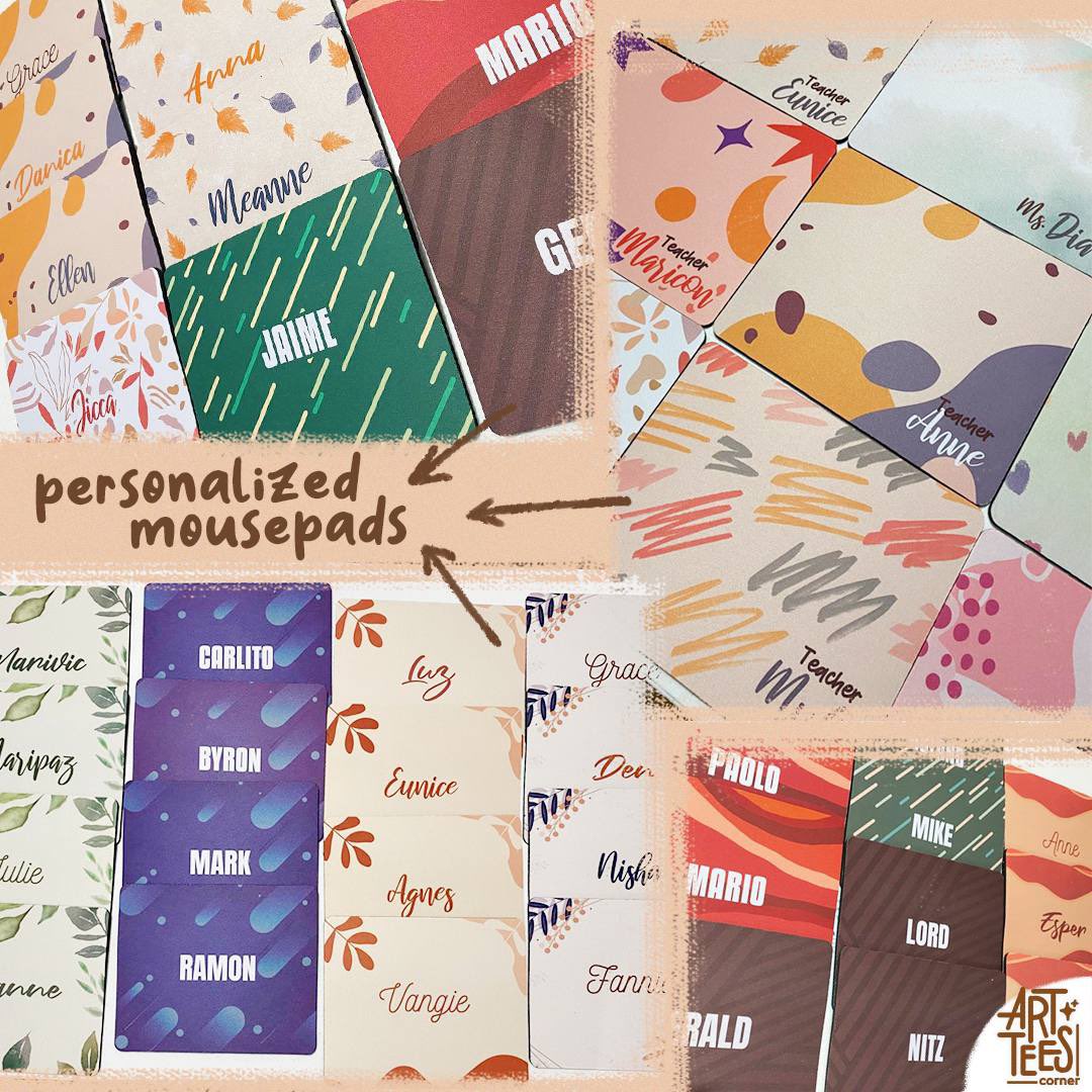 artteescorner's tweet photo. Gift ideas for your teachers or workmates ✨

Personalized mouse pad available on Art Tees Corner! Message us for best offer 🫶🏼

#MousePadPH #MousePad #PersonalizedMousePad #PersonalizedGifts #PersonalizedPH #GiftForTeachers #GiftForFriend #GiftIdeas https://t.co/LYQGAYiVtV