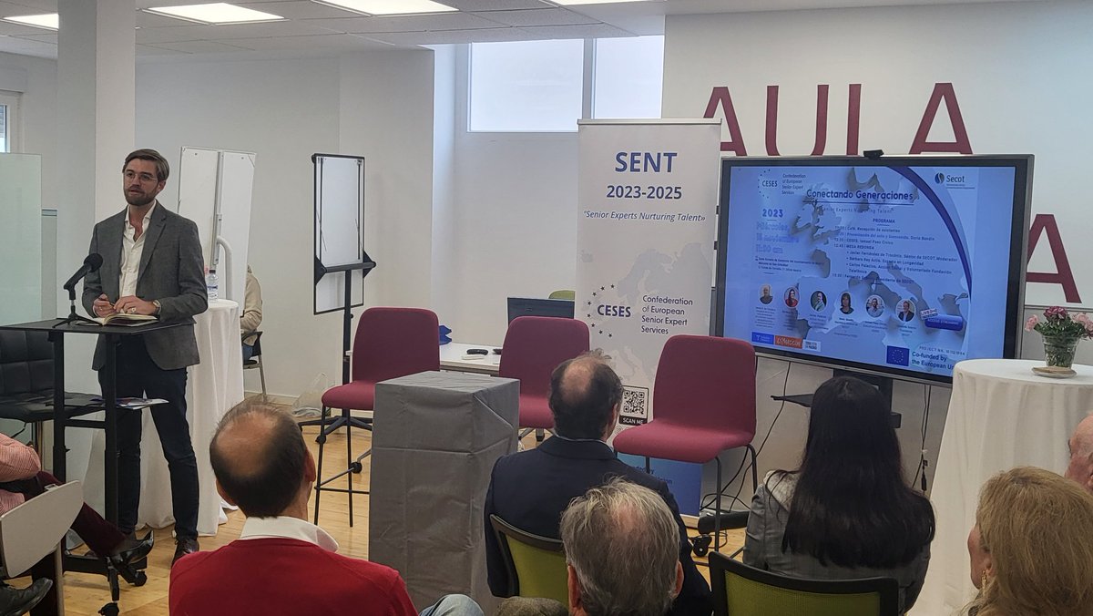 Ahora <a href="/ismapaezcivico/">Ismael Páez Civico</a> de <a href="/ceses_eu/">CESES</a> <a href="/fundacionTef/">Fundación Telefónica</a>  <a href="/barbarareyactis/">Bárbara Rey Actis</a>
 📺Puedes verlo en directo aquí: youtube.com/watch?v=-WLUtU… ¡No te lo pierdas!
<a href="/65ymuchomas/">65YMÁS</a> <a href="/VolunTelefonica/">Voluntariado de Telefónica</a> #SENT2023 #todoestaenmadrid