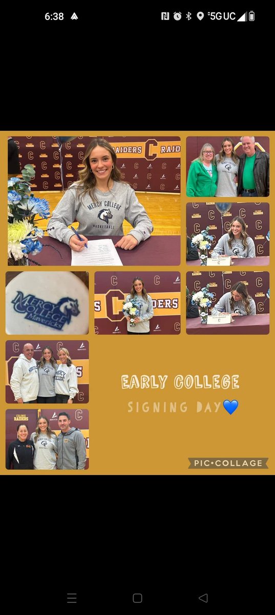 cllbaseball's tweet image. Congratulations Gabrielle.