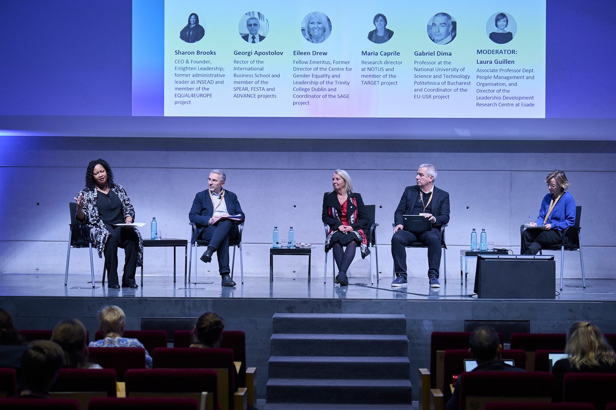 Esade (@esade) on Twitter photo The <a href="/Equal4E/">Equal4Europe</a> conference marked 4 years dedicated to advancing gender equality in AHMSSBL research institutions. Led by Esade and a consortium of 8 international institutions, the project has elaborated a Handbook including best practices to promote gender equality in research The <a href="/Equal4E/">Equal4Europe</a> conference marked 4 years dedicated to advancing gender equality in AHMSSBL research institutions. Led by Esade and a consortium of 8 international institutions, the project has elaborated a Handbook including best practices to promote gender equality in research