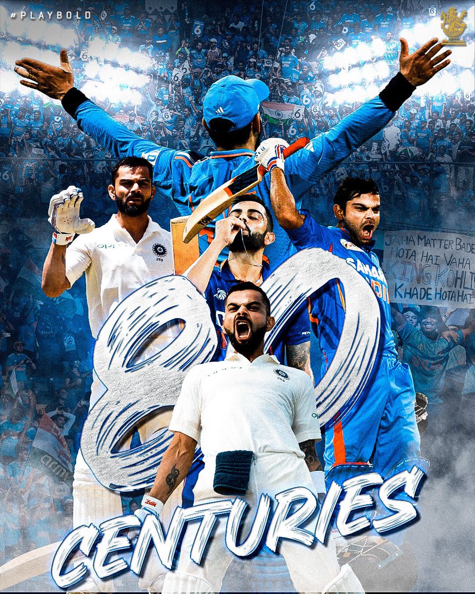 RCBTweets's tweet photo. 𝙈𝙞𝙜𝙝𝙩𝙮 𝙆𝙤𝙝𝙡𝙞-𝙩𝙮 reaches 𝙀𝙞𝙜𝙝𝙩𝙮 👑💯

#PlayBold #INDvNZ #CWC23 #TeamIndia #ViratKohli #KingKohli @imVkohli https://t.co/EUhGek4CxO