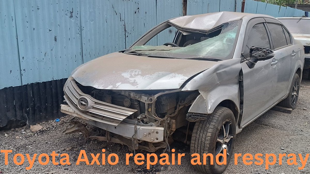 MDOHSHAUTOS's tweet photo. Toyota Axio full repair and respray.

Full video on YouTube. 
https://t.co/2CeBYcgMvi https://t.co/IJPJoF4Uke