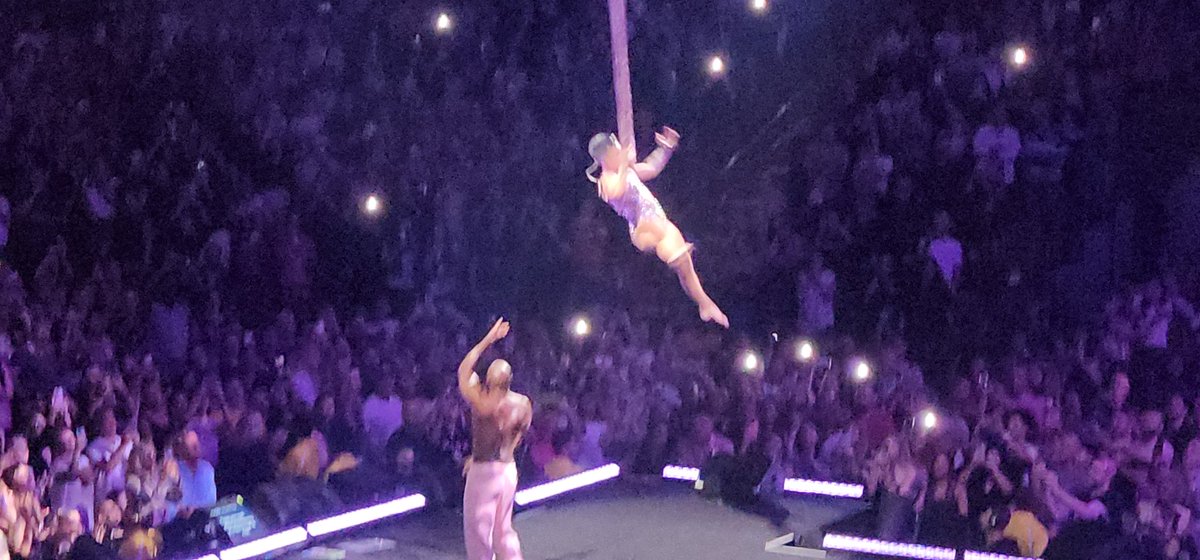 Mary_Garcia_22's tweet photo. When the God's of Music Therapy feel your need.... in comes @Pink to the rescue! What an incrediblenight of fabulous fun!!! Loved every second of tonight! #concerttherapy #musicislife #teacherlife #GenX https://t.co/sR2YyiyuY5