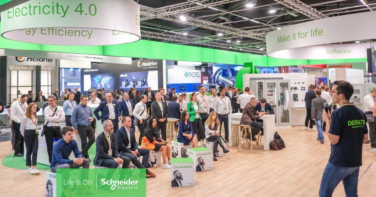 SchneiderElecDE's tweet photo. Erleben Sie täglich ab 10:30 Uhr - 15:30 Uhr unsere @spsmesse Stage-Talks in Halle 1 Stand 540. Es erwartet Sie ein umfangreiches Programm mit Expert:innen. 
Hier geht es zur Agenda. Jetzt Platz sichern 👉 https://t.co/rmfEpzNCS0
#SPS2023 #sps_live #WeAreSPS https://t.co/xDSZI4drNJ