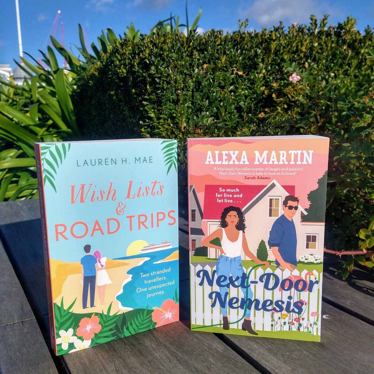 It's #WinItWednesday &amp; we've got a really fun #giveaway today!

Just RT &amp; follow <a href="/eternal_books/">Headline Eternal</a> for the chance to #win a copy of #AlexaMartin's NEXT-DOOR NEMESIS (published YESTERDAY!) as well as a copy of <a href="/lhmae_me/">Lauren H. Mae - Updates only. Find me on IG!</a>'s WISH LISTS &amp; ROAD TRIPS which is now out in the US in PB!