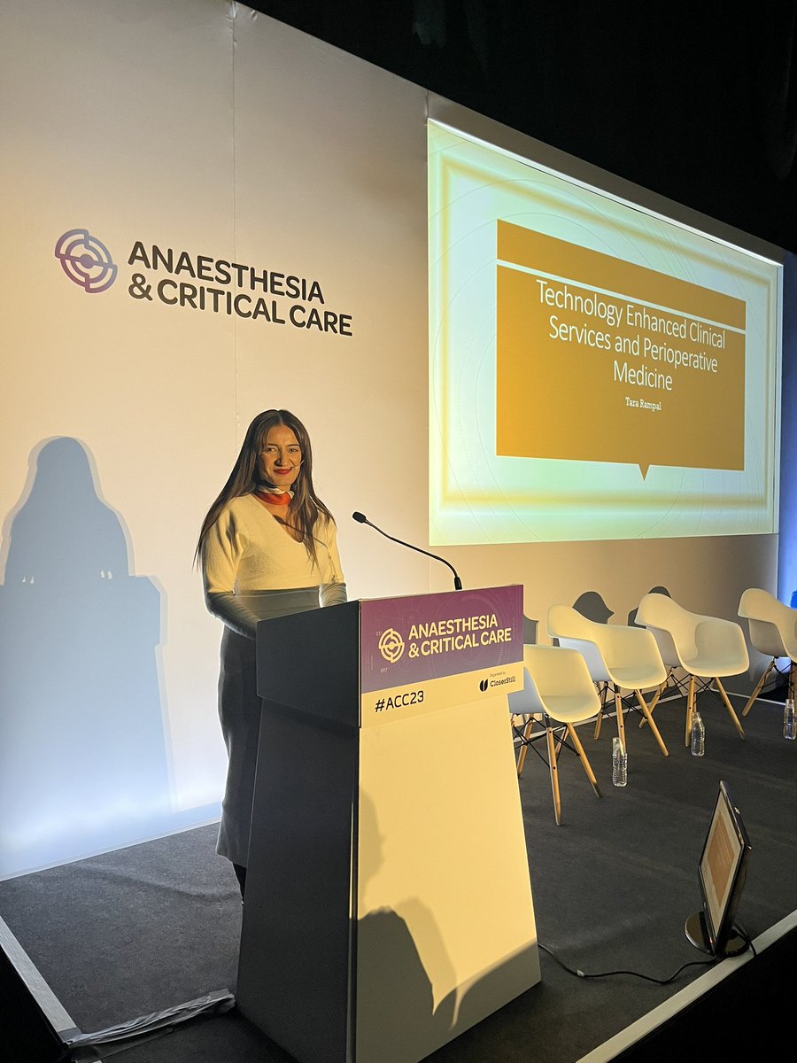 That feeling when you have a brilliant session with an amazing audience and lots of interaction. Thanks #ACC #ACC23 #FutureSurgery for the opportunity to discuss #telehealth and #Anaesthesia

The future is bright!