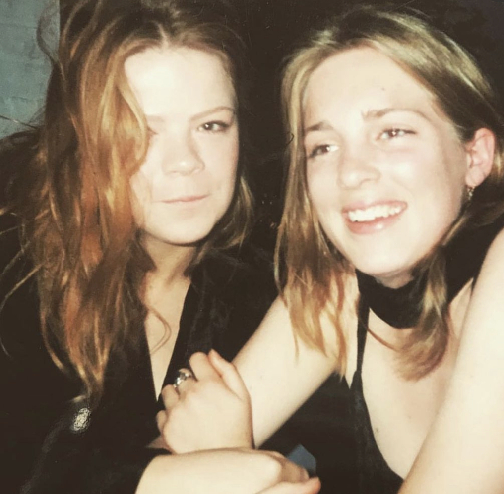 Any excuse for a bit of nostalgia. Loving the what did I look like at 19 pics. Here I am at university a little dishevelled holding on to the ever-so-lovely @sarabalme who has the dubious honour of still being my friend.