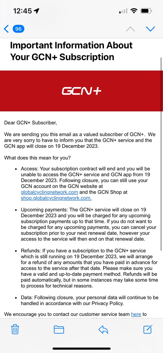 Woah, GCN+ is ending?!? Literally the one trustworthy and reasonably priced thing in professional cycling…gone.