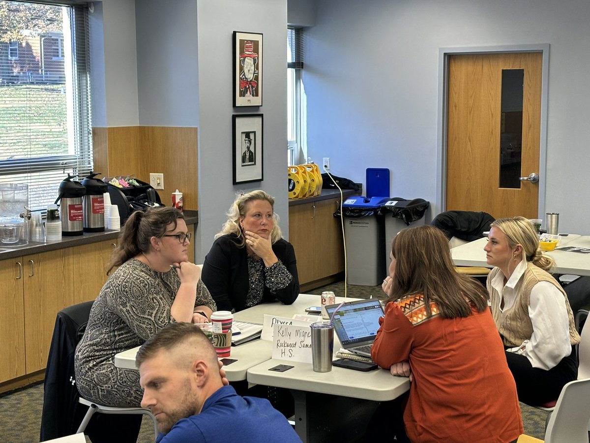 The weeks leading up to a break are always tough, but I was very grateful to start off my Monday with the Emerging 1 MLDS cohort. Reflecting on The Opportunity Myth has been a great reminder of my why! <a href="/MLDSLeaders/">MO Leadership</a>