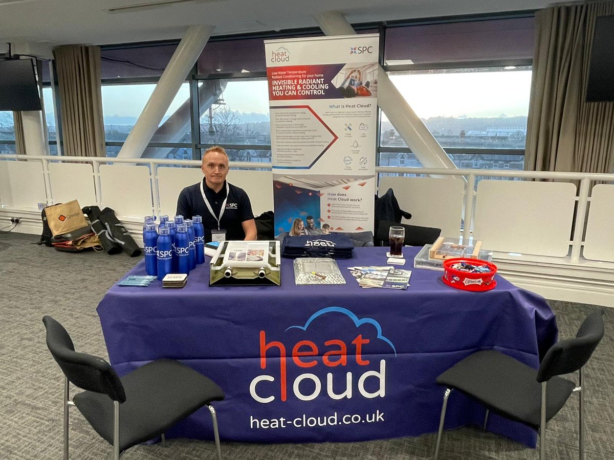 Another fantastic time at yesterday's <a href="/SpecifiDay/">Specifi</a> event in Cardiff's Principality Stadium 🏉

It was a great chance to connect several with architects and discuss everything related to Heat Cloud, heating, and cooling!

#SPCHeatCloud #Specifi #Architects