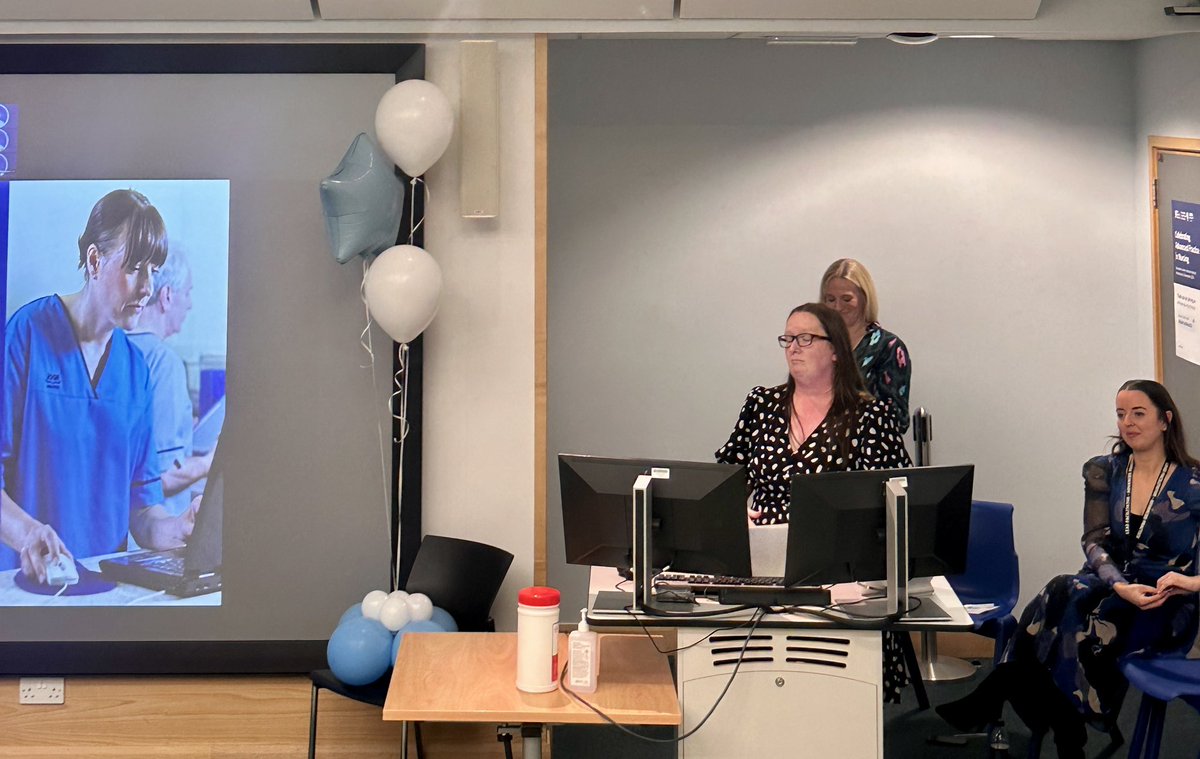 MarianneMurdoch's tweet photo. @ShonaOliphant gives her top tips for succeeding in completing a research dissertation &amp; the research/EBP pillar of practice @nhsfife #advpracweek23 https://t.co/ToZ0I0InRH