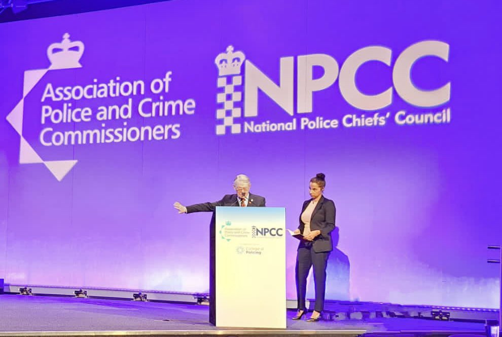 Policing and Criminal Justice in Wales work programme, commitments and action plans on anti-racism and ending violence against women promoted at #PoliceConf23 @AssocPCCs @PoliceChiefs @commissionersw @GwentPCC @schthgc_nwopcc @DPOPCC @CEOHMPPS