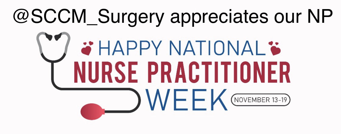 ⁦We salute 🫡 our NPs

Thank you 🙏 for what you do 
#NPweek 

@SCCM⁩ ⁦@SCCM_Nursing⁩ ⁦@SCCM_Anesth⁩  ⁦@SCCM_EM⁩  ⁦@SCCM_Neuro⁩  ⁦@SCCM_Pediatrics⁩  ⁦@SCCM_IM⁩