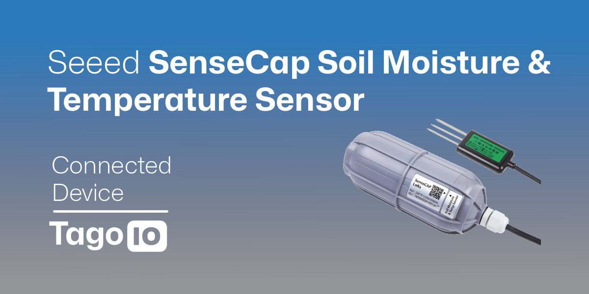 tagoio's tweet image. Discover the SenseCAP Wireless Soil Moisture &amp;amp; Temperature Sensor by Seeed

Precise VWC and temperature data for agriculture and more. Long-range #LoRa, custom battery for years of use, and seamless TagoIO integration bit.ly/3QrrZrB #IoTDevice #AgricultureTech #SenseCAP