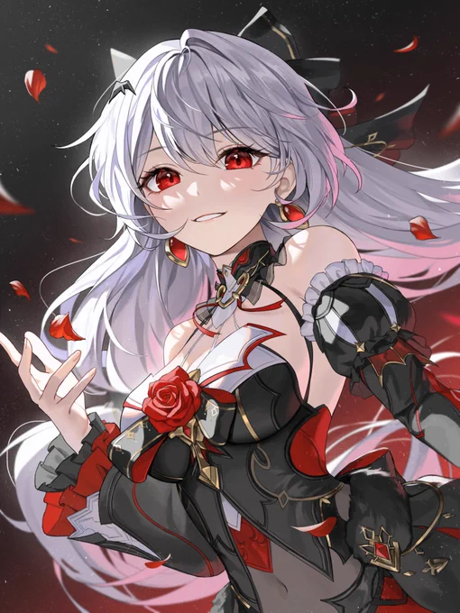 Human, I appreciate your gentle gaze, and how you patiently waited and searched for me. Thank you for allowing us to meet again.  Kudos to Captain   for the amazing fanwork! #HonkaiImpact3rd