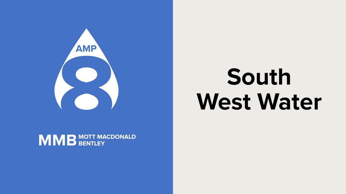 jnbentley's tweet photo. 🤝💧 MMB is delighted to have secured a new framework with @SouthWestWater! The multi-million-pound AMP8 contract will see us deliver schemes at new and existing clean water treatment works. We can’t wait to get going! Read more 👇
https://t.co/vTK7eVsiw1 https://t.co/MNiDNT4CaD