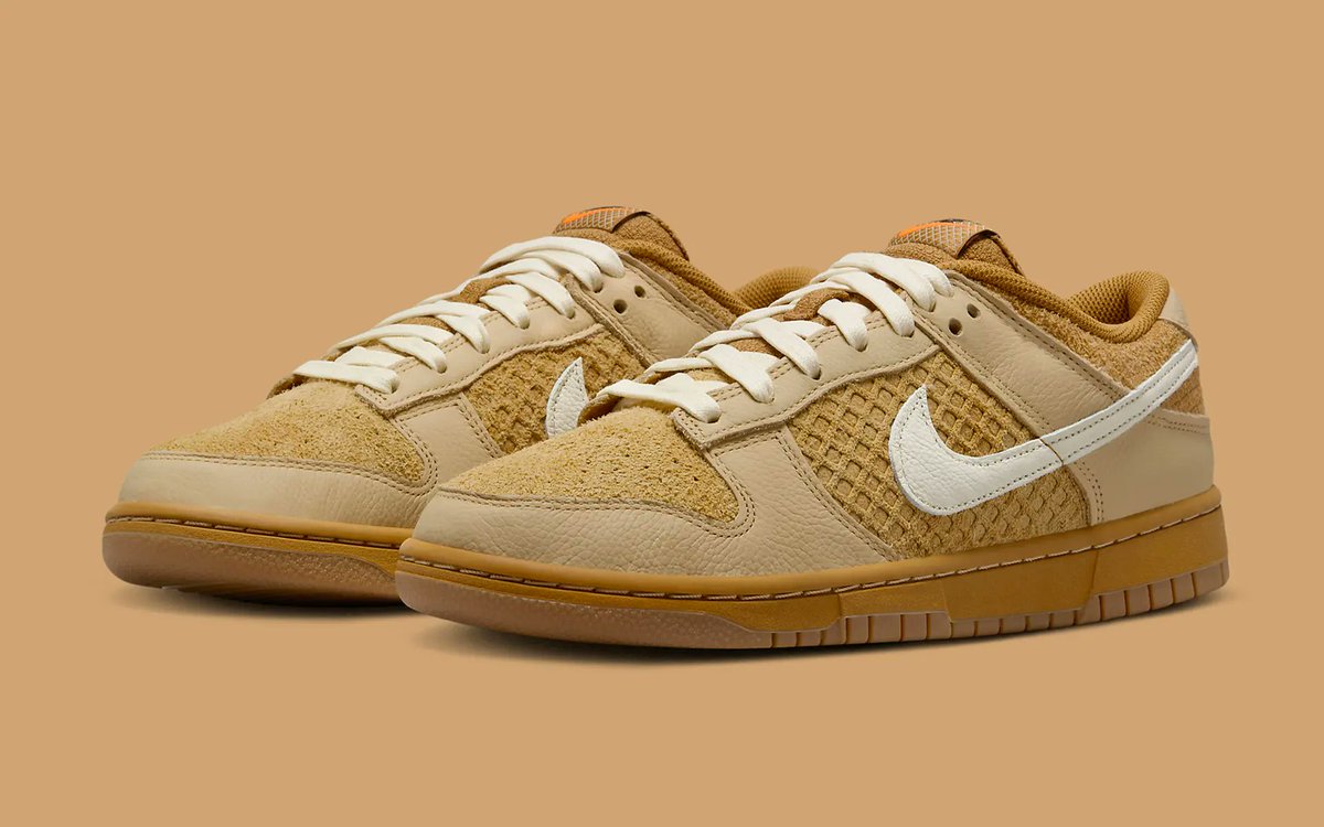 fullress's tweet photo. ナイキ ダンク ロー “ワッフル/キャラメル” (NIKE DUNK LOW “Waffle/Caramel”)が、2024年 発売予定！

>>おいしいデザートをテーマとしたシリーズ。「ワッフル」を表現した「DUNK LOW」が登場

https://t.co/KVEzLOcJoF https://t.co/evTG2B5Mst