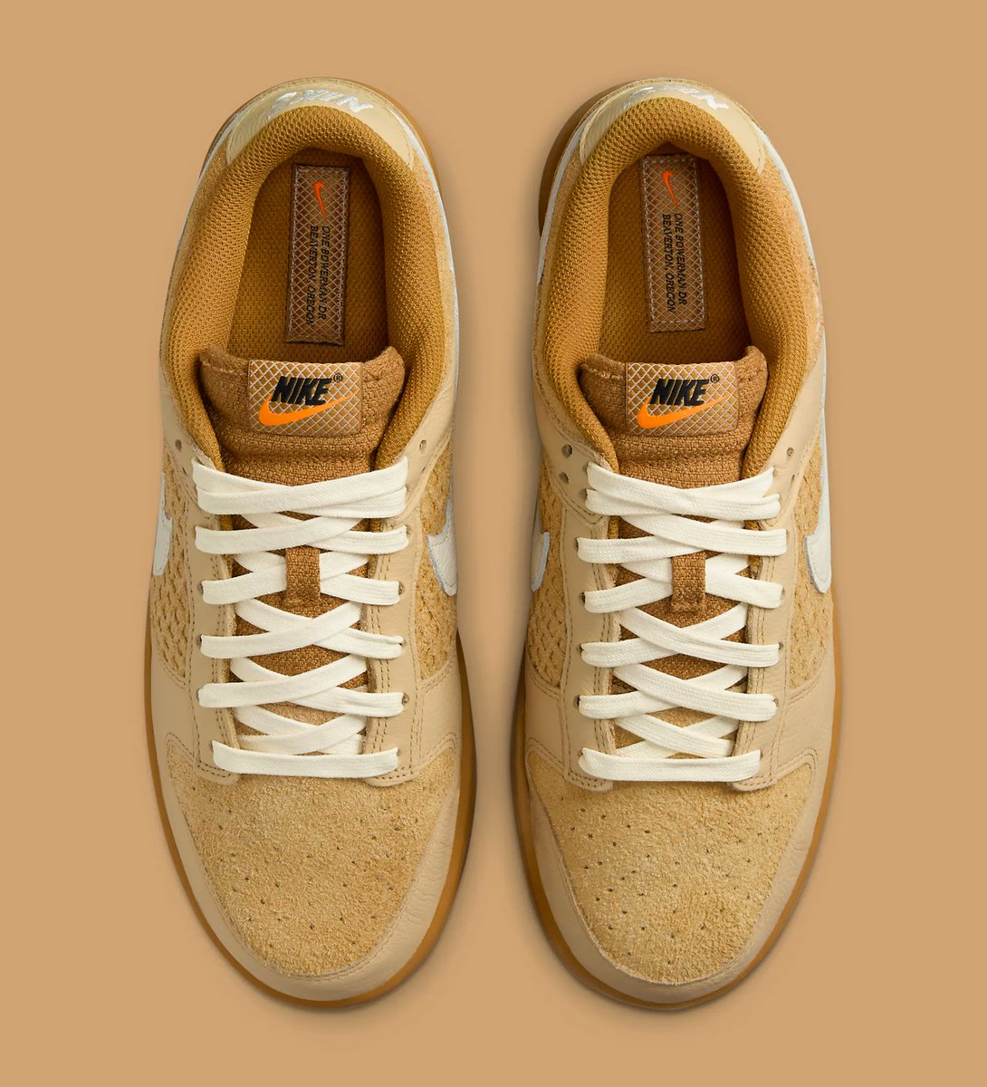 fullress's tweet photo. ナイキ ダンク ロー “ワッフル/キャラメル” (NIKE DUNK LOW “Waffle/Caramel”)が、2024年 発売予定！

>>おいしいデザートをテーマとしたシリーズ。「ワッフル」を表現した「DUNK LOW」が登場

https://t.co/KVEzLOcJoF https://t.co/evTG2B5Mst