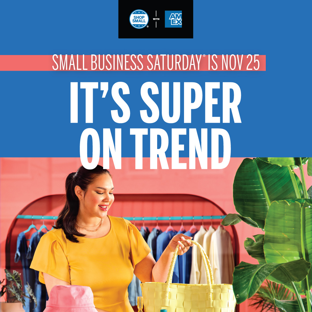 Save the date and come #shopsmall with us!  November 25th from 9am to 8pm we'll have extra special discounts, promotions, and gifts throughout the day.  We can't wait to see you!  #shopsmall #shopsmallsaturday #amex #corneliusnc #lkn #lakenormannc #postmarked