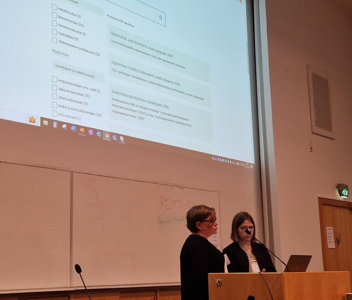 Kiinnostaako uusiomaarakentaminen? UUMAn  nettisivut (uusiomaarakentaminen.fi) on uudistettu by <a href="/MotivaOy/">Motiva</a> 

<a href="/HennaTeerihalme/">Henna Teerihalme</a> <a href="/vaylafi/">Väylävirasto</a>
Ja Marjo Koivulahti
<a href="/ramboll_fi/">Ramboll Finland</a> esittelevät mitä kaikkea sieltä nyt löytyy! Suosittelen 🫶 tutustumaan.