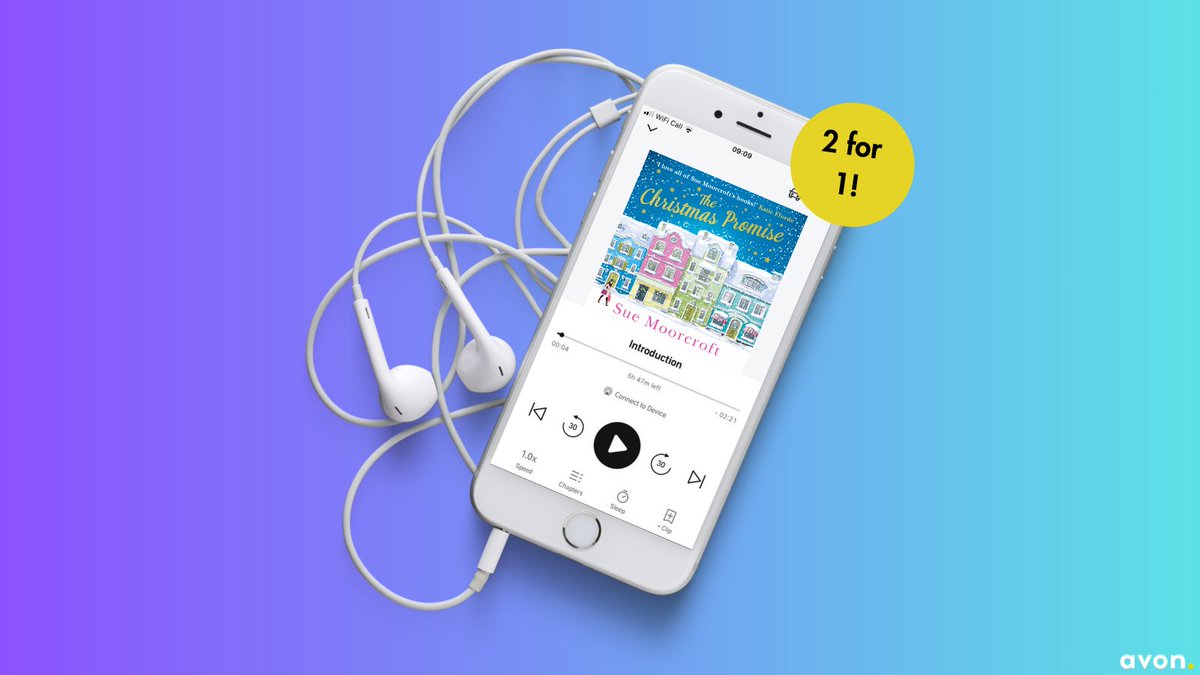 AvonBooksUK's tweet photo. Ava's life is about to change. She just doesn't know it yet.

#TheChristmasPromise by @suemoorcroft is included in the @audibleuk '2 for 1' sale!

Listen here: https://t.co/8rrrmhr7O5 https://t.co/MxxinRxsuh