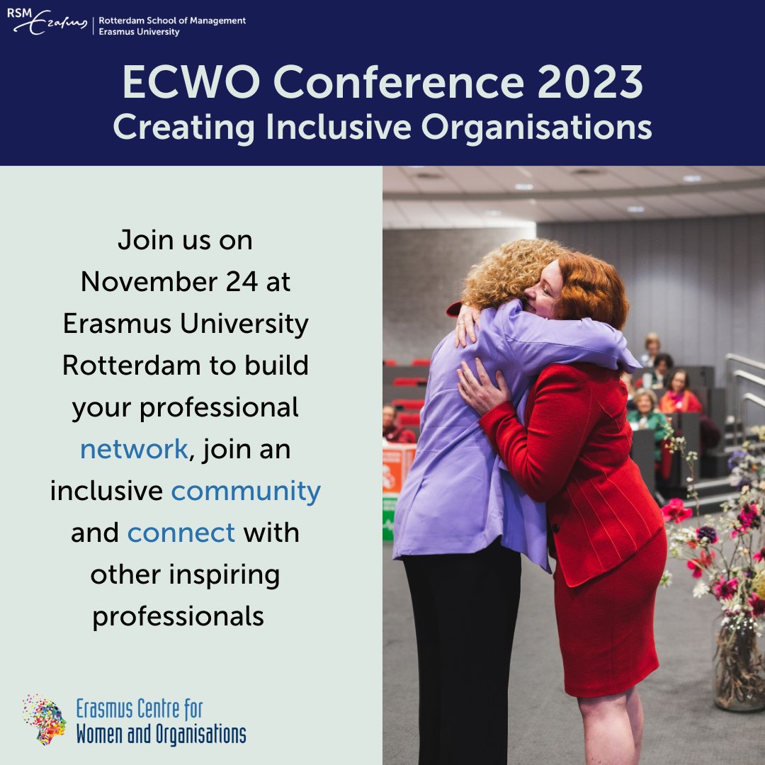 With less than two weeks to go until our annual ECWO Conference, follow the link below to secure a ticket!

eventbrite.com/e/ecwo-confere…

#inclusiveorganisations #ecwoconference2023