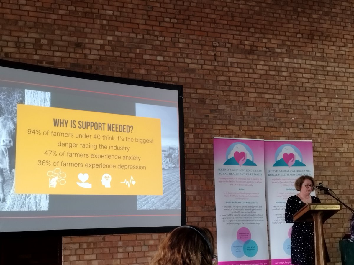 YEU_Aber's tweet photo. @AberUni MSc Behaviour Change students are at @RHCWales conference, spotting behavioural challenges & potential solutions to current rural health & social care issues. An excellent presentation from Helen, director of @BevanCommission, too! @PsychAtAber #BehaviourChangeScience https://t.co/F73CyzGb6B