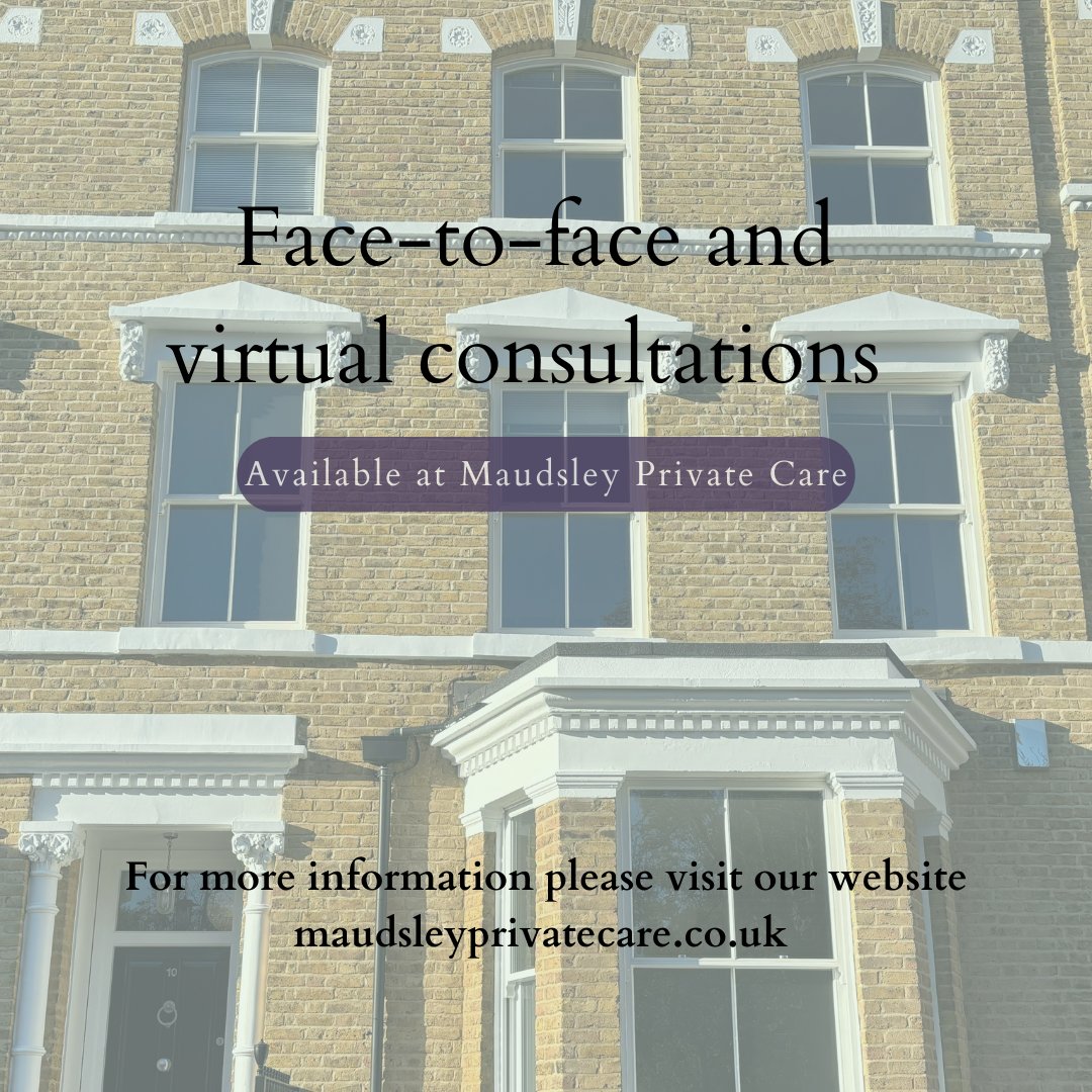 Maudsley Private Care tweet media