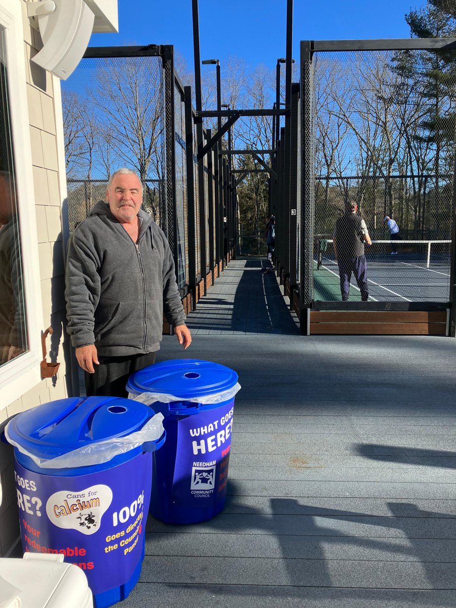 On #americarecyclesday, the Council thanks Jeff Dinneen, his crew &amp;  our Needham neighbors who participate in the Cans for Calcium program.  

This holiday is a great opportunity to make a difference in our environment and  to connect with our community. 

 #recyclingmatters
