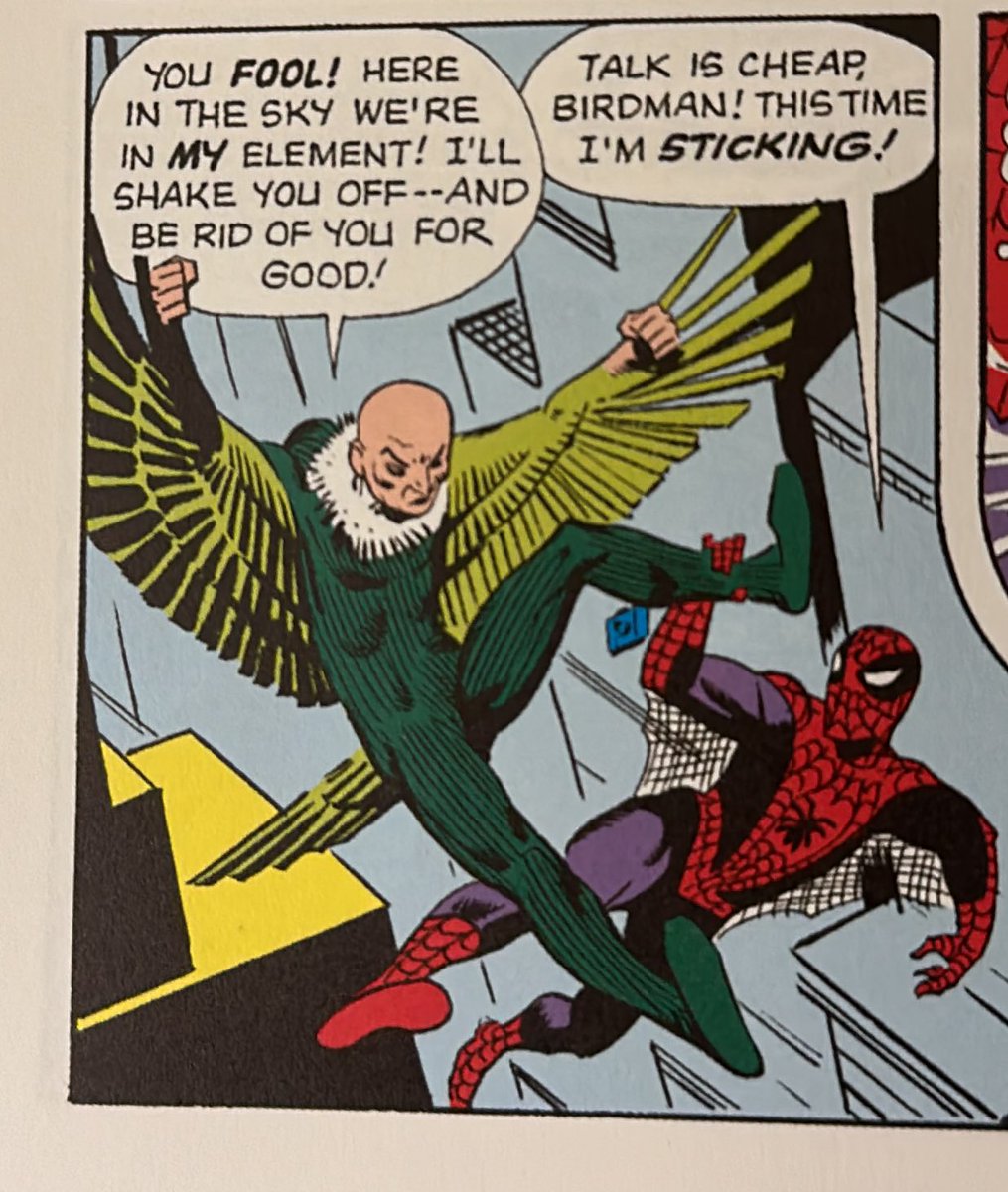 The birdman comment here is so much funnier after Spider-Man: Homecoming