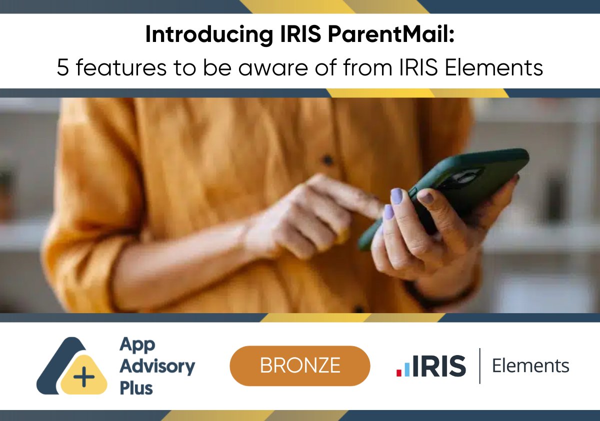 AppAdvisoryPlus's tweet photo. Introducing IRIS ParentMail: 5 features to be aware of from @IRISSoftwareGrp 📨 https://t.co/IMmby8G4aQ
New update from our Bronze partner IRIS Elements on the new school/parent communication product, IRIS ParentMail.
#accounting #accountancy #parentmail #communication #parent https://t.co/woN6mdSiCq