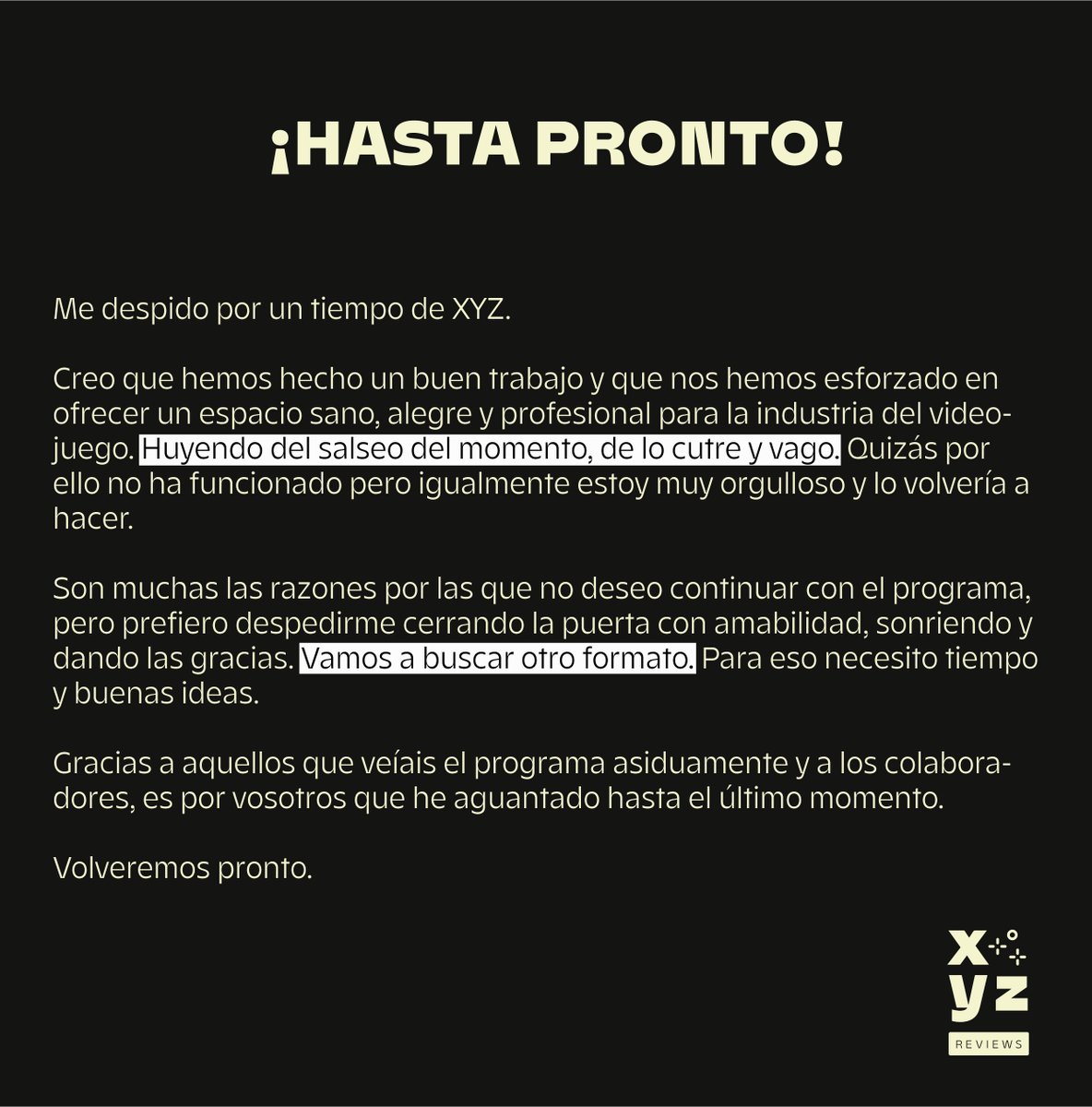 Hasta pronto ❤️
