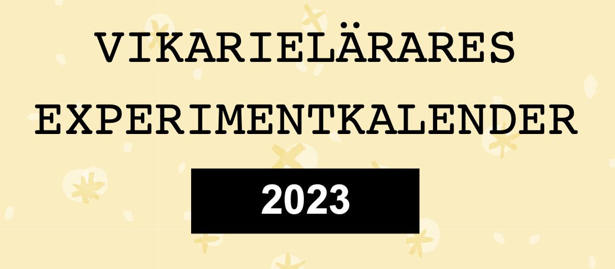 vikarielarare tweet media