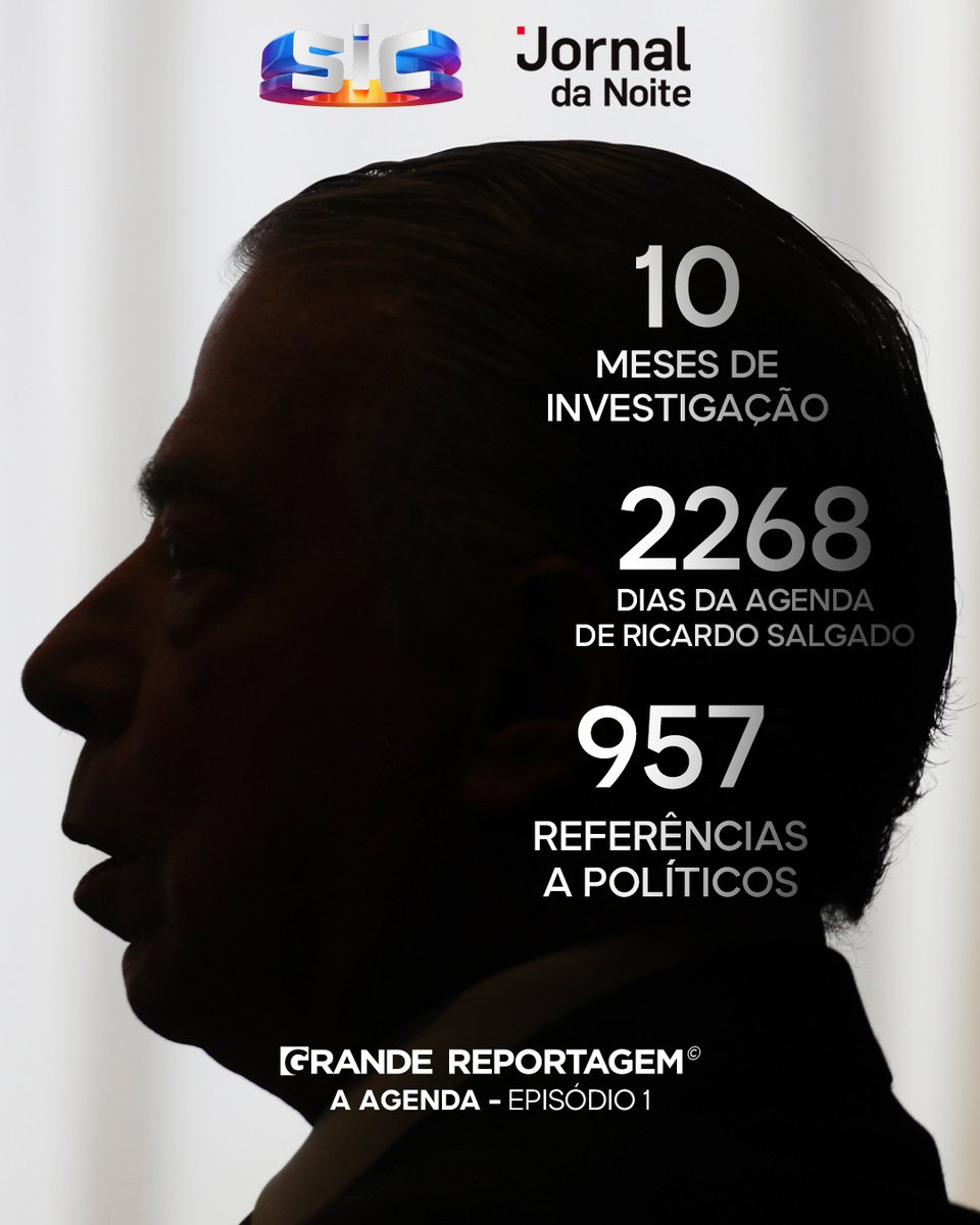 As portas do poder sempre estiveram abertas ao homem-forte do Grupo Espírito Santo. Este é o momento de revelar os nomes e os encontros secretos de Ricardo Salgado. Hoje, "Grande Reportagem A Agenda – Episódio 1” no "Jornal da Noite", na SIC.  

#sic #sicnotícias #informação