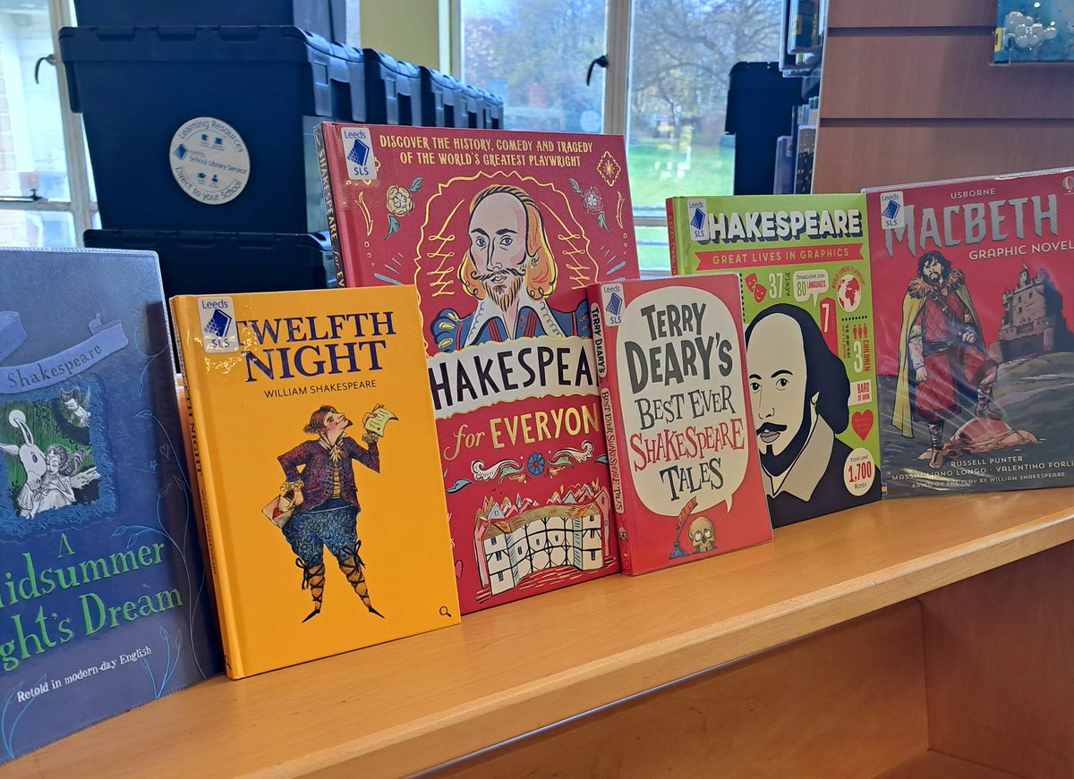 LeedsSLS's tweet photo. 🪶 Some say the 844,421 words of #Shakespearesfirstfolio are some of the greatest ever told - and at SLS we'd have to agree!

✒️ If you can't get enough of the bard, be sure to order our Shakespeare box for Spring/Summer

@Child_Leeds @Leeds_Learning @leedslibraries https://t.co/PlNDBJt7Ui