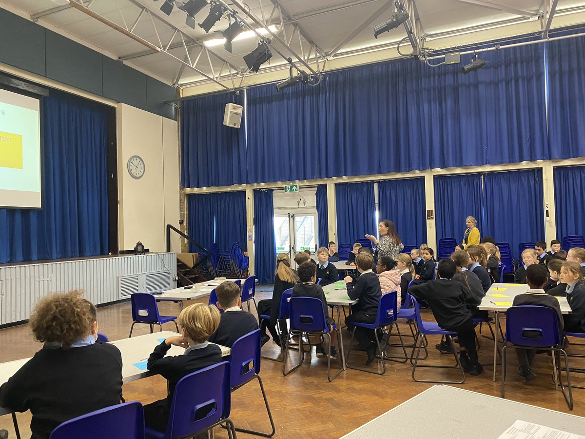 ScholarsEdTrust's tweet photo. Wonderful to see so many of our younger pupils working together at our first Trust Primary Anti-bullying Conference.   So many good ideas!   #SETPride #StrongerTogether https://t.co/KiqxbXkD1V