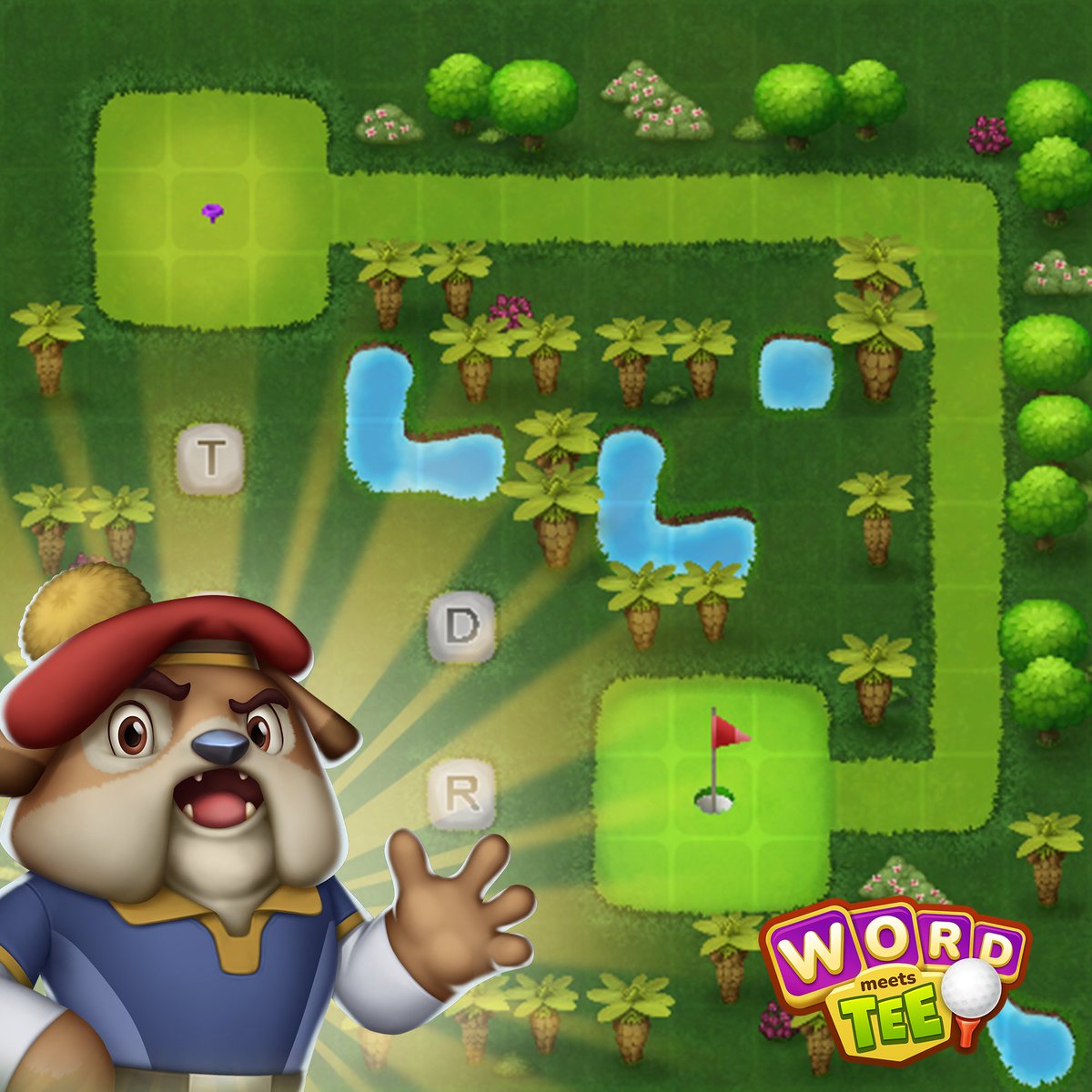 wordmeetstee's tweet photo. Welcome to a new week.
Thiago's Thicket is the eleventh Game course,
It has a twist to its letter spaces,
Form words with the letter spaces in mind. https://t.co/rsxh7QAPNE
