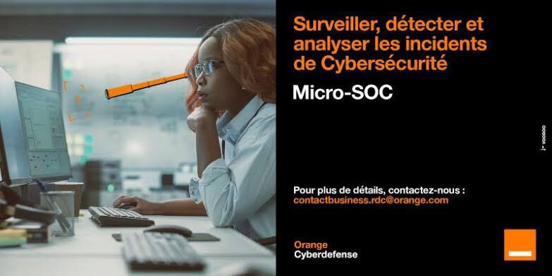 Orange__RDC's tweet photo. Avec la gamme Micro-SOC : déjouez les attaques et les menaces contre vos serveurs et postes de travail, quelle que soit votre secteur d’activité.
👉 Appelez le 1999 / 840001999 ou par mail ✉️ à l'adresse : contactbusiness.rdc@orange.com
#OrangeRDC #Cyberdefense #MicroSoc https://t.co/n45TV08nsp