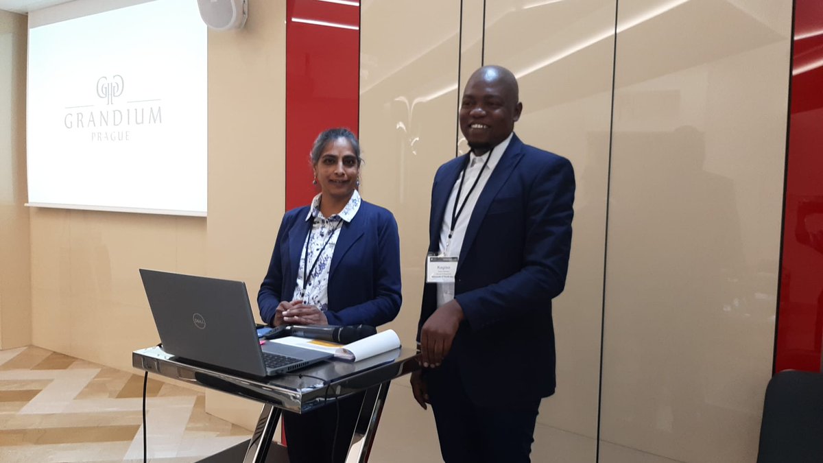 DAY 3 #IntelliConEURO2023: 📚Ameliorating Effect Of Competitive Intelligence In SME Innovation Management In Emerging Economies Academic Module presented by <a href="/Kasigo/">Kasi Goundan</a> Mashego and <a href="/Nisha/">Nisha</a> Sewdass