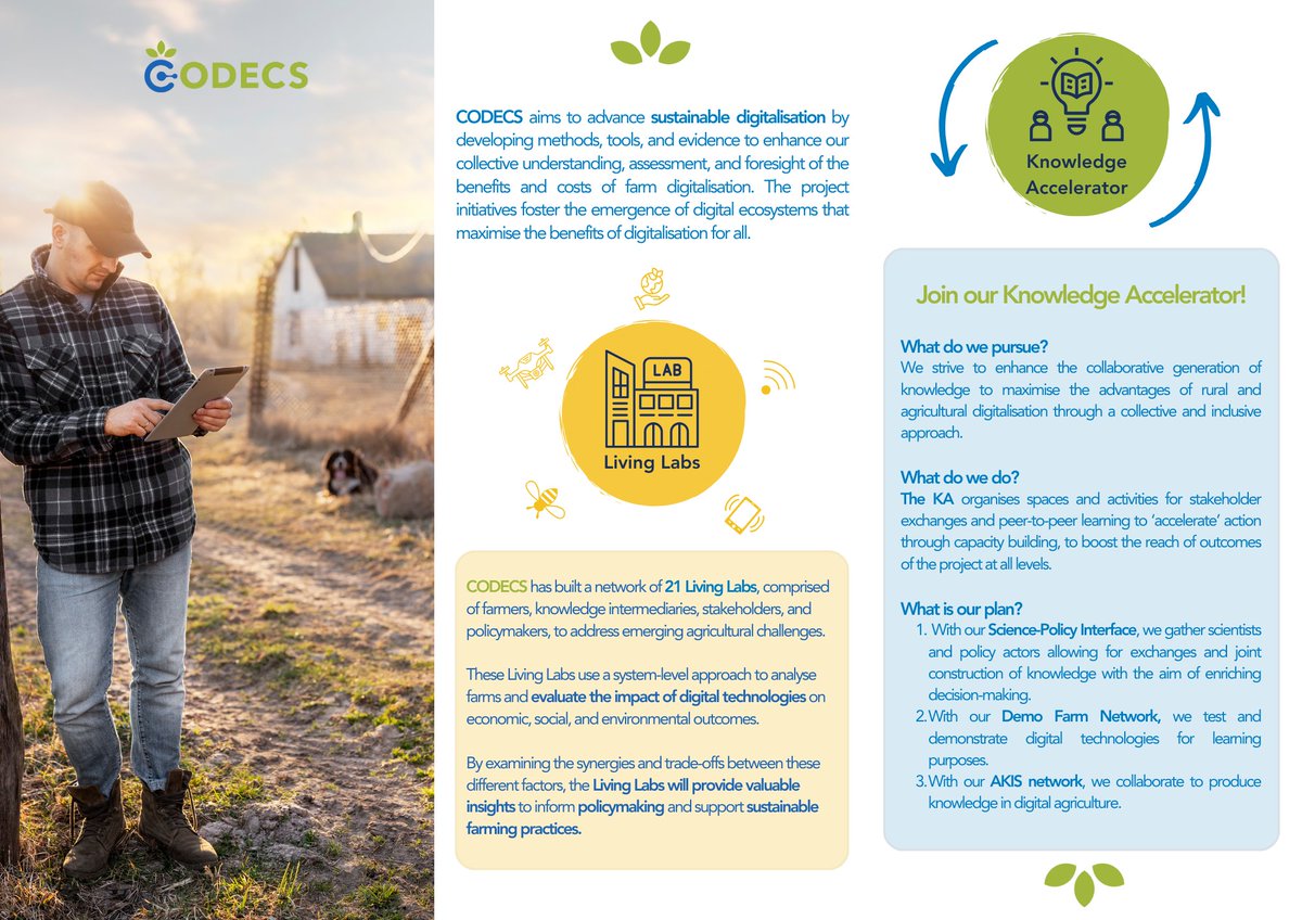HORIZONCODECS's tweet photo. 📢Have you seen #CODECS communication resources? 
  
Check out our leaflet, poster &amp; more. These materials   provide essential information on the project &amp; are accessible in multiple 🇪🇺languages.
  
Click here to get them ➡️ https://t.co/KdB9FfoUW2

#HorizonEU #CODECSProject https://t.co/nCPClOOZ0n