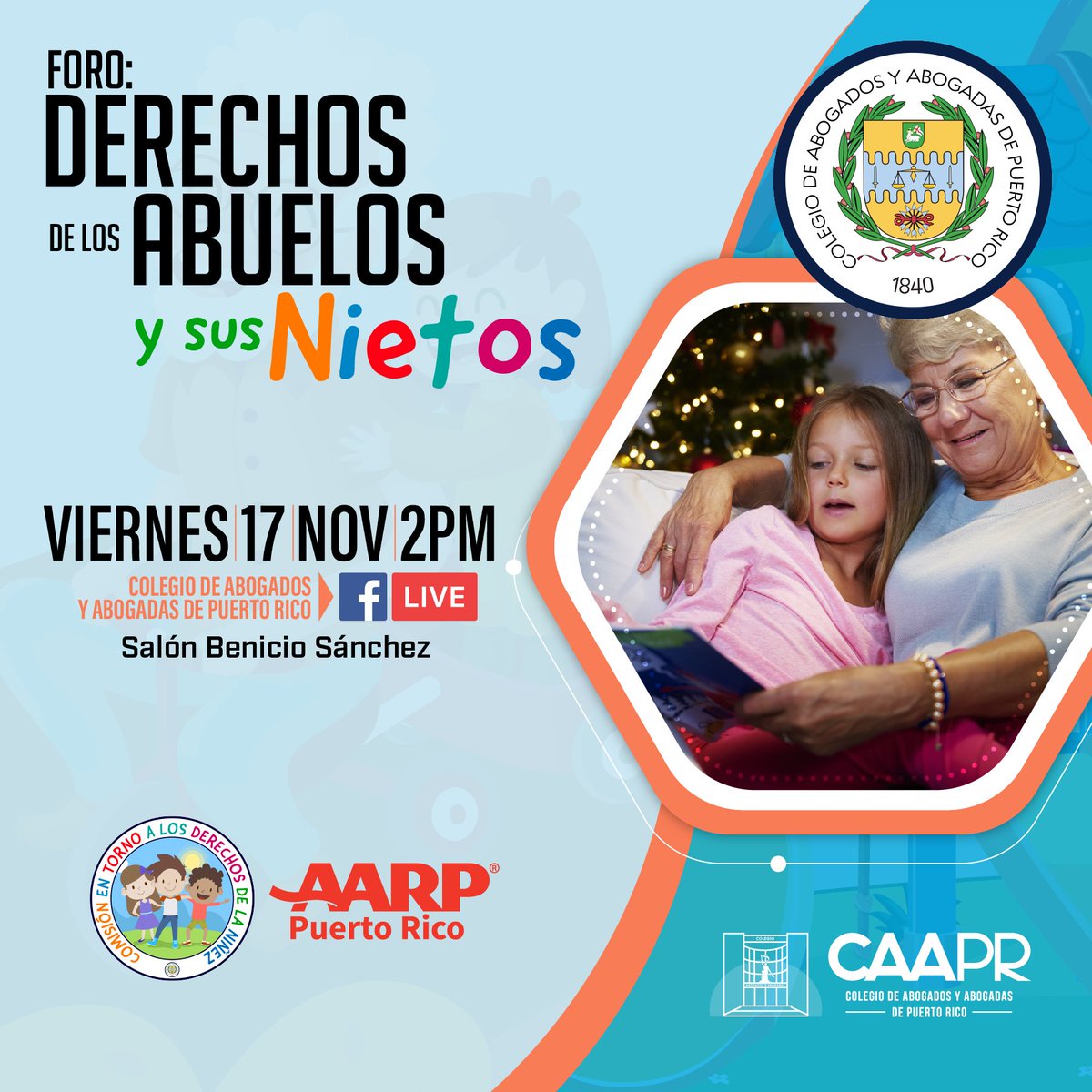 ¿Qué derechos cobijan a los abuelos y abuelas a relacionarse con sus nietos y nietas; qué derechos puede reclamar la niñez para relacionarse con ellos? #ColegioSiempre  #ColégiateAhora  #ColegioSolidario