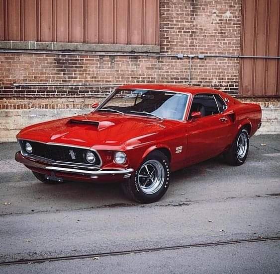 Beautiful classic red Boss 429 
#MustangKlaus