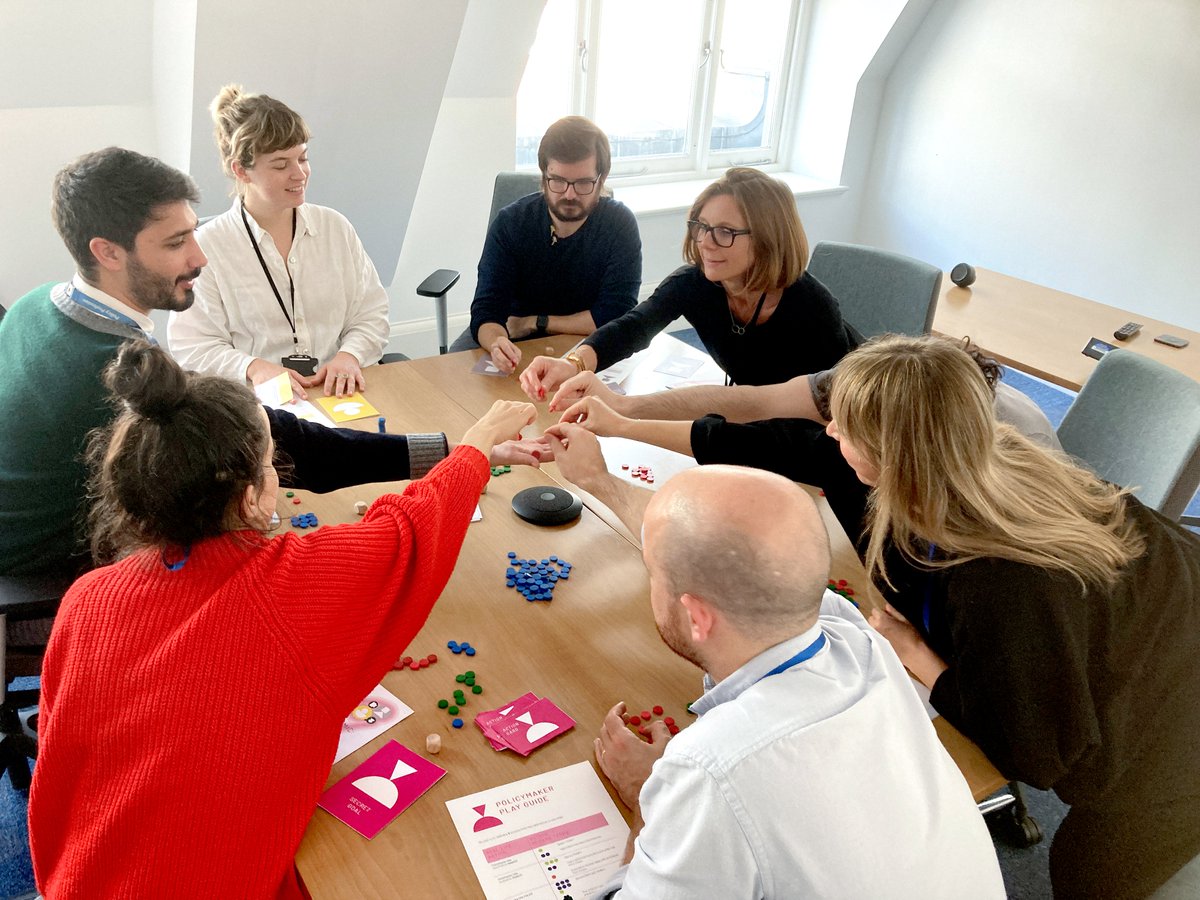 Today we are launching Systemic! Our new board game that enables policy teams to experiment with system change in their policy area through an interactive gamified tool. Have a go yourself or get in touch for a facilitated session! 
openpolicy.blog.gov.uk/2023/11/15/lau…